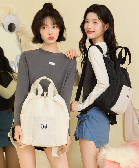 Peekaboo Packable Puffy Backpack