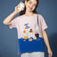 Junior Meow-lloweeen Party Short Sleeves Top and Short Sleep Set