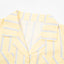BedMood Mello No Tasks. Just Vibes Polyester PJ Short Sleeves Top & Shorts Set - Yellow