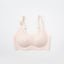 High Coverage Laminated Wireless Bralette with Back Hooks