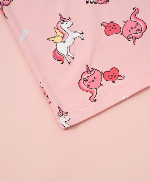 Junior Horsey Hooray! Short Sleeves Top & Pants Set