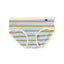 Preppy Stripes Low Waist Midi Ribbed Cotton Panties