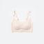 High Coverage Sculpting Side Panel Laminated Wireless Bralette with Back Hooks