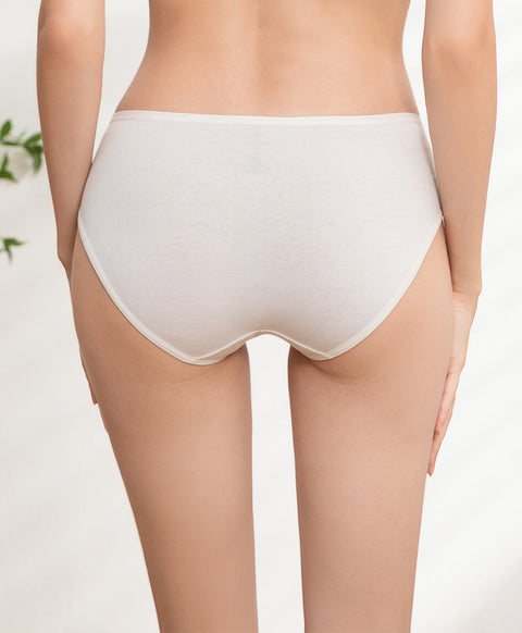 Winter Cotton Mid Waist Midi 5pcs Pack Panties
