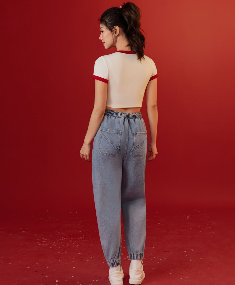 Call Me Lucky Baby Tee