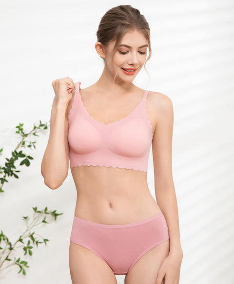 Fresh Cotton Mid Waist Midi 5pcs Pack Panties