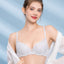 Spring Lace 3/4 Cup Underwired Demi Bra