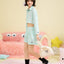 Peekaboo Convertible Collar Crop Shirt