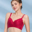 Spring Lace 3/4 Cup Full Coverage Wireless Bra
