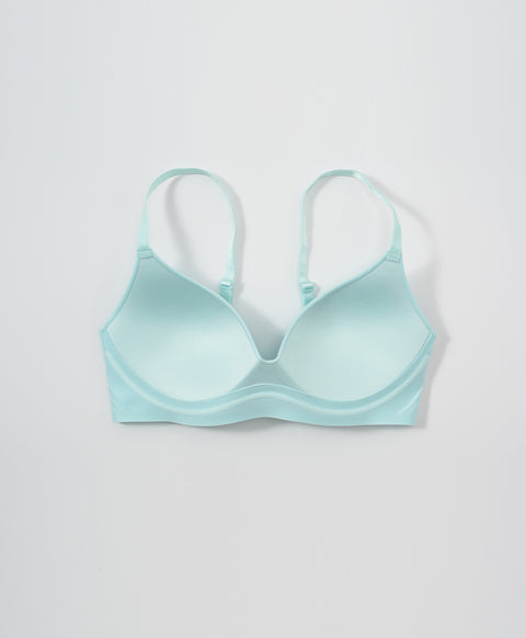 Second Skin Soft Seamless Wireless Demi 3/4 Cup Lightly-Lined Bra