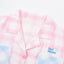 BedMood Cremo & Mello Join The Late Morning Coffee Club Polyester PJ Short Sleeves Top & Long Pants Set - Pink