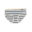 Preppy Stripes Low Waist Midi Ribbed Cotton Panties