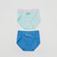 I Am A Magnet For Miracles Cotton Spandex 2pcs pack Mid Waist Midi Sanitary Panties