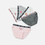 The Study Club Yuki & Hattie Low waist Mini 5pcs-pack Cotton Spandex Graphic Panties Wonder Box