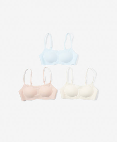 Crème de Lacelisse Wireless Lace-Trimmed Bralette