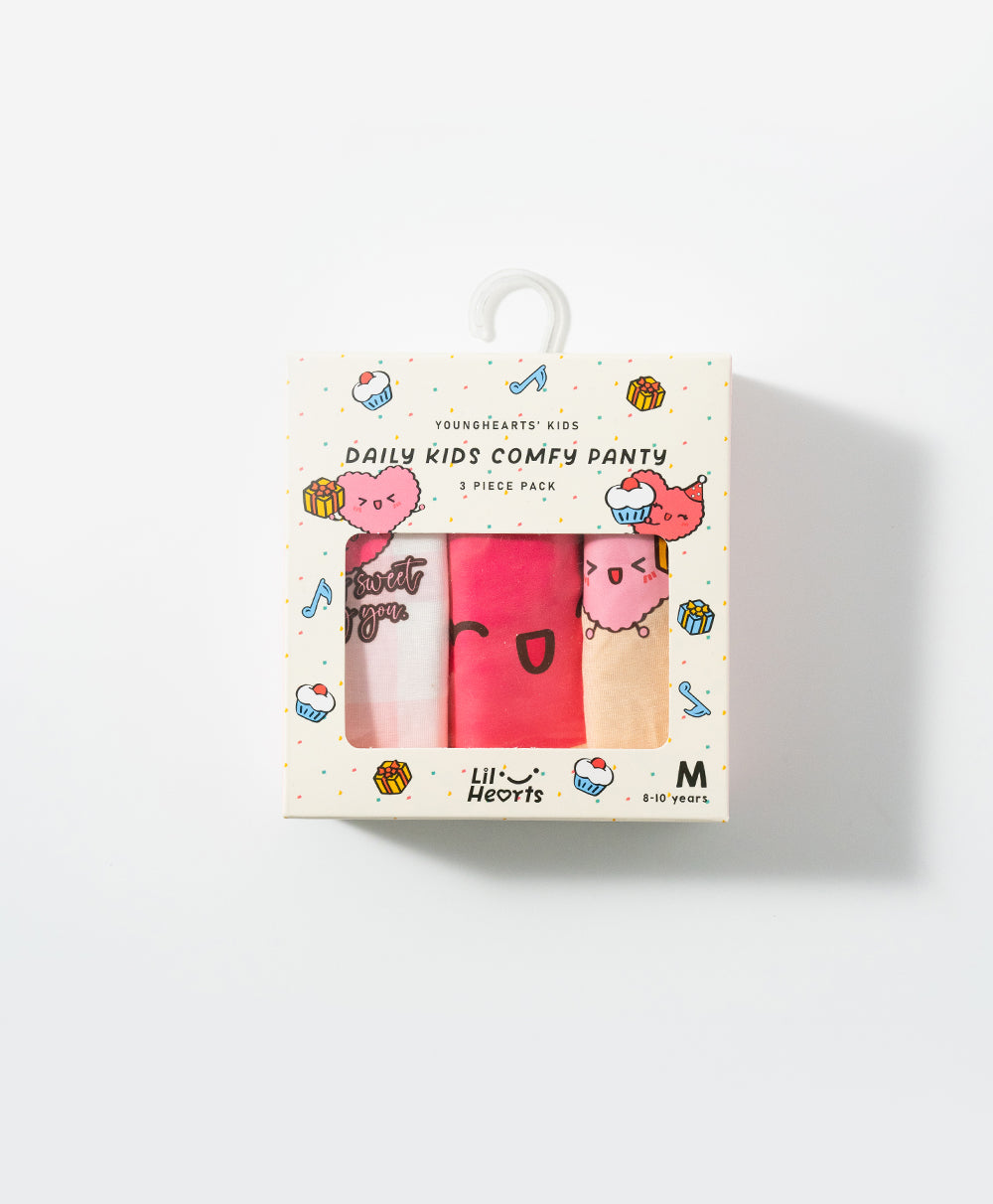 Junior Yuki & Hattie 3pcs Viscose Mini Panty Pack