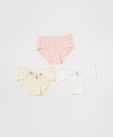 Junior Keep Smiling 3pcs Mini Panty Pack