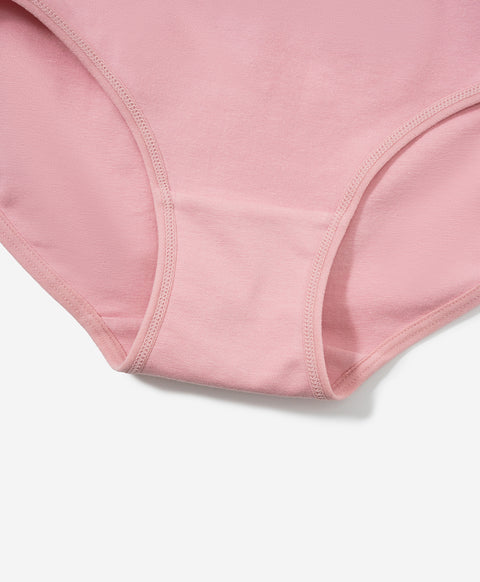 Sculptural Aesthetics Low Waist Hipster 5pcs Cotton Spandex Pack Panties