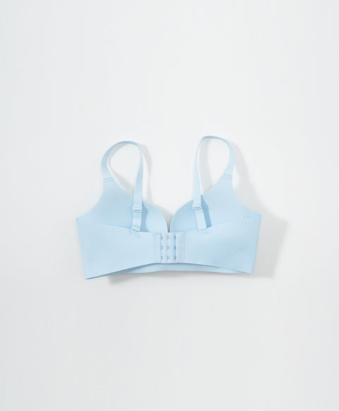 Laminated Clean Cut 3/4 Cup Wireless Demi Bra