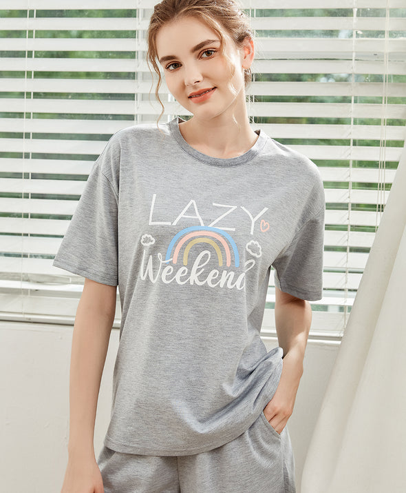 French Terry Casualwear Lazy Weekend Casual Set