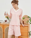 French Terry Casualwear Pink Set