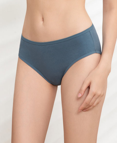Beat Cotton Mid Waist Midi 5pcs Pack Panties