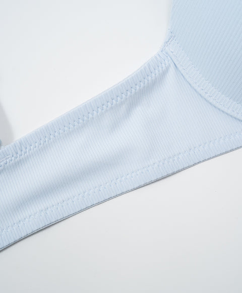Simply Rib Comfort 3/4Cup Underwired Demi Bra (B Cup)