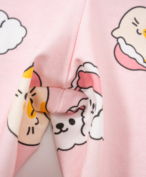 Morning Harmony Short Sleeves PJ Top & Shorts Set