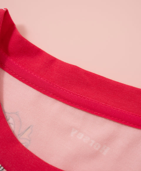 Junior Horsey Hooray! Short Sleeves Top & Pants Set