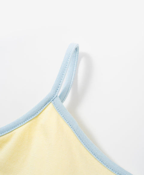 Stay Bloom Padded Contrast Camisole Top