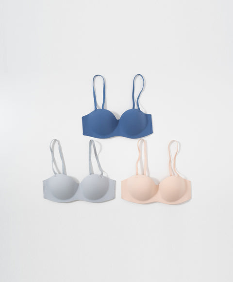 Barely Barely Pure Allure 1/2 Cup Multiway Wireless Bra