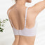 Soft Grace Wireless Clean Cut Laminated Seamless Bralette with Back Hook