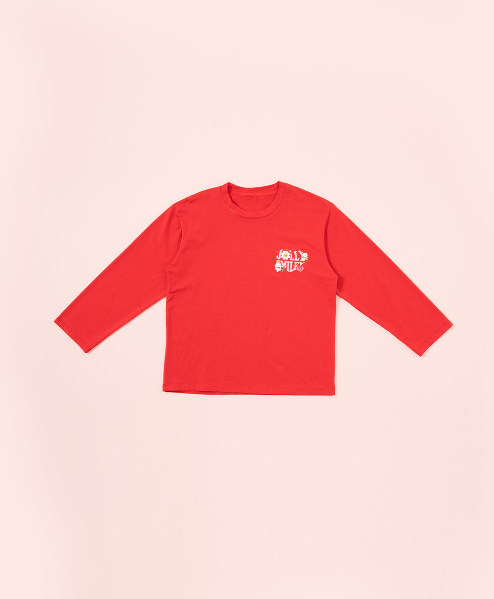 Junior Jolly Smiley Long Sleeves Top & Pants Set