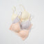 Lace Journal Collection Wireless Triangle Cup Lightly-Lined Lace Bra With Back Hook