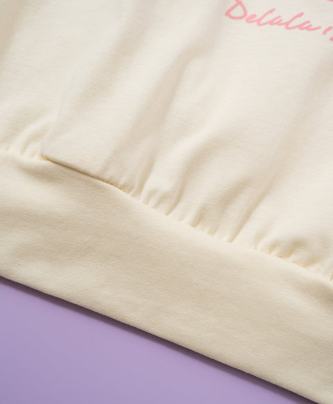 Delulu Power Hearts Short Sleeve Top & Short PJ Set