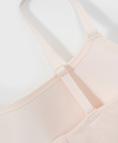 Teens Seamless Cloudy Fit Cami Crop Vest With Back Hook