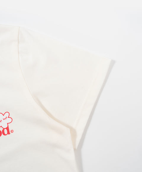 BedMood Cremo & Mello No Rush. No Rules Cotton Blend Short Sleeves Top & Long Pants Set - Pink