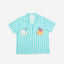 BedMood Cremo & Mello I'm in Bed Mood Polyester PJ Short Sleeves Top & Shorts Set - Green