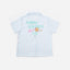BedMood Mello Nothing Scheduled. Don't Ask. Polyester PJ Short Sleeves Top & Shorts Set - Blue