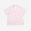 BedMood Cremo Doing Nothing Looks Good On Me Polyester PJ Short Sleeves Top & Shorts Set - Pink