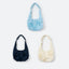 F.H.C Ribbon Dumpling Sling Tote Bag