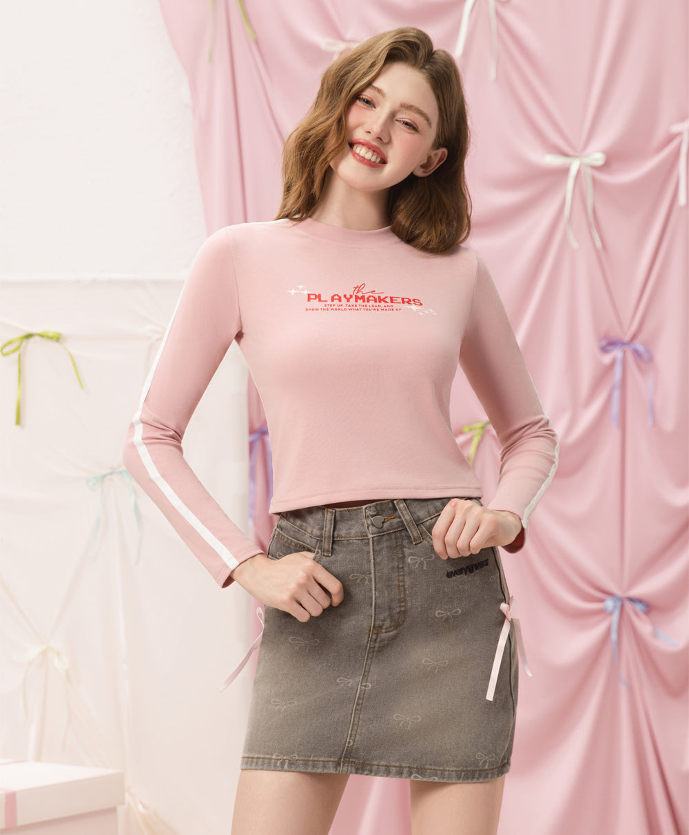 The Playmakers Denim Skirt