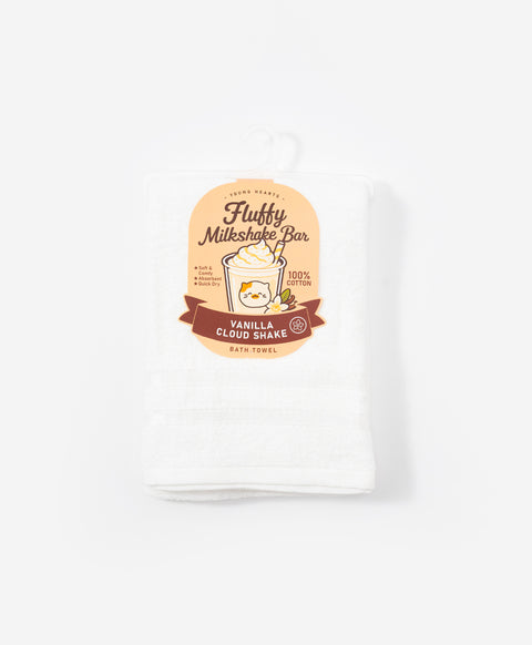 Fluffy Milkshake Bar Basic Cotton Bath Towel
