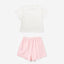Resort of Heart Short Sleeves Top & Shorts Sleep Set