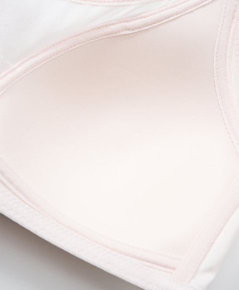 Bare Light Plus Size Wireless Lightly Lined 3/4 Cup Full Coverage Push-Up-Lifting Bra