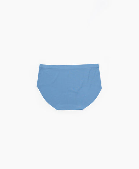 Simple Laminated Low Waist Hipster Panties