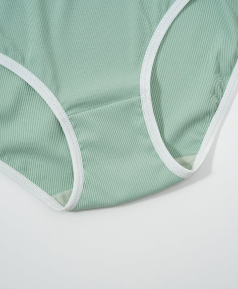 Nature Ribbed Low Waist Mini Panties