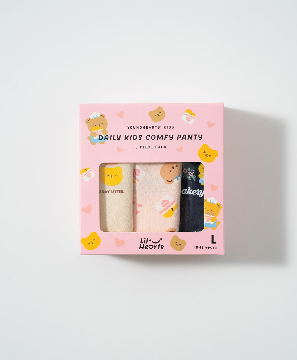 Junior Beary Bakery 3pcs Mini Panty Pack