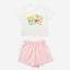 Resort of Heart Short Sleeves Top & Shorts Sleep Set