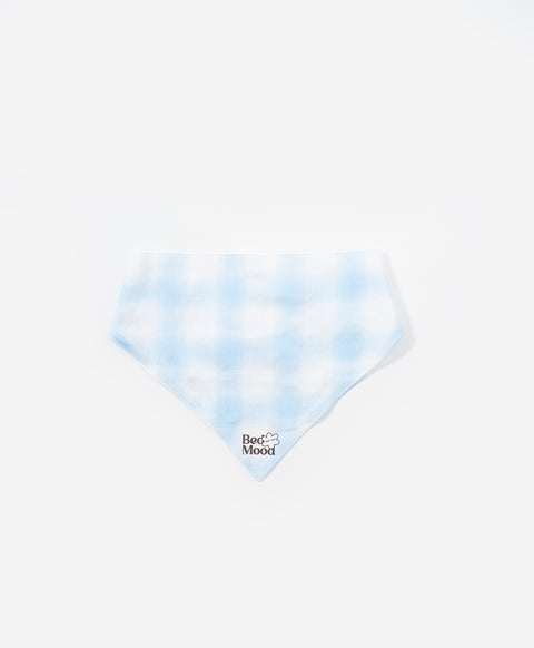 BedMood Cremo & Mello Plaid Pet Bandana Bib